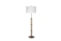 61 Inch Antique Brass Metal With 3 Way Switches Floor Lamp - Signature