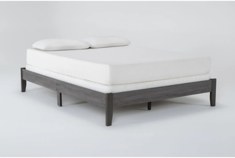 Sterling Grey Queen Wood Platform Bed - 360