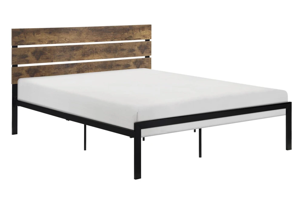 Zane Queen Metal Platform Bed