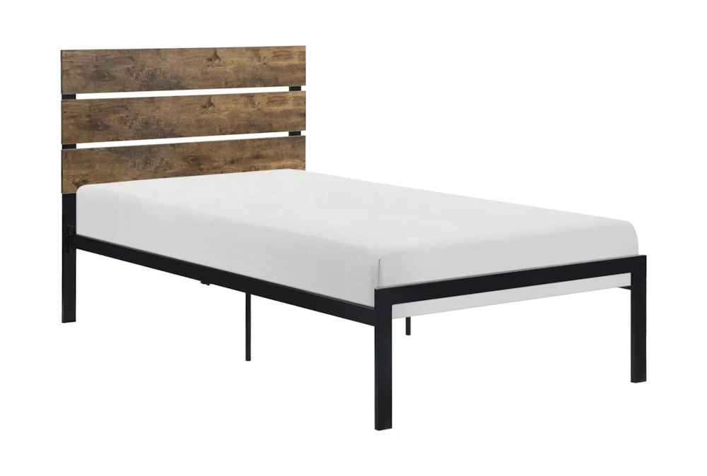 Zane Twin Metal Platform Bed