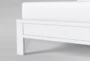 Larkin White Twin Wood Panel 3 Piece Bedroom Set With 2 Nightstands - Detail