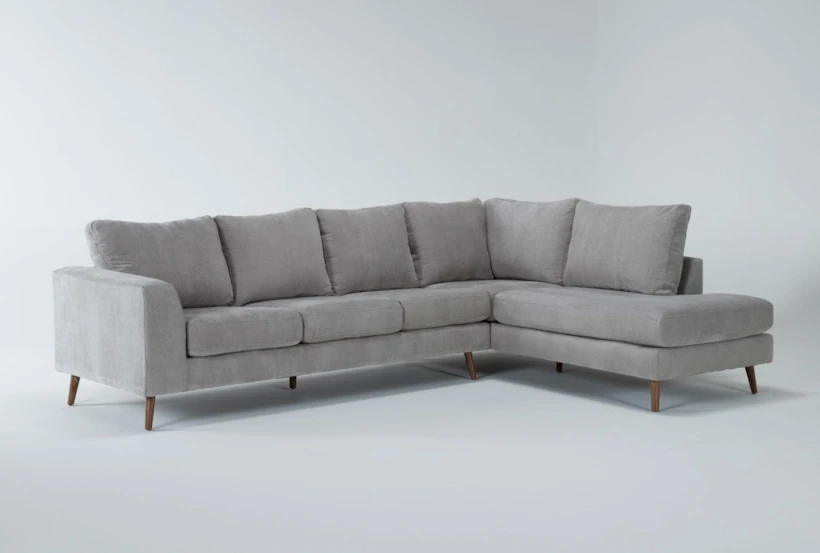 Canela 114" 2 Piece Sectional With Right Arm Facing Corner Chaise - 360