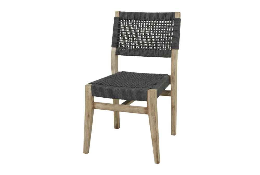 Weave Dark Grey Dining Chair Set Of 2