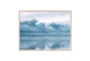 40X30 Michael Schauer Cloud Gazing With Maple Frame - Signature