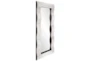 36X78 Tile Wave Frame Leaner Mirror - Detail