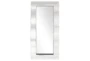 36X78 Tile Wave Frame Leaner Mirror - Signature