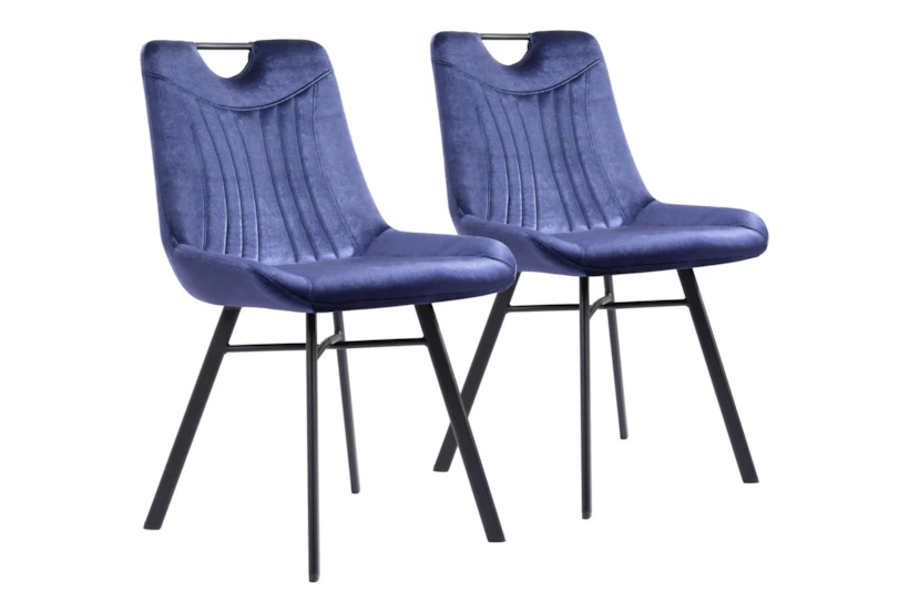 Paige Blue Contract Grade Dining Chair Set Of 2 - 360
