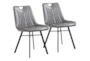 Paige Grey Contract Grade Dining Chair Set Of 2 - Signature