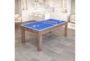 Brown Contract Grade 3 In 1 84" Table With Pool Accessories - Room
