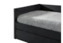 Stacci Black Twin Velvet Upholstered Daybed - Detail