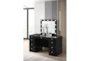 Ava Black Vanity + Mirror - Room