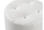 Ava White Vanity Table + Stool - Detail