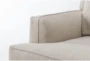 Roam Sand 36" Swivel Glider Accent Chair - Detail