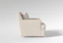 Roam Sand 36" Swivel Glider Accent Chair - Side