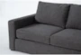 Araceli II Pewter 140" 4 Piece Sectional with Right Arm Facing Chaise - Detail