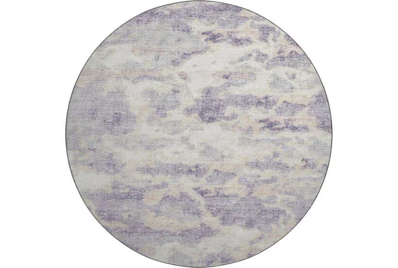 8' Round Rug-Esme Modern Lavender - 360