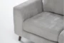 Canela II Dove 2 Piece Sofa & Chair Set - Detail