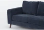 Canela II Midnight Blue 2 Piece Sofa & Chair Set - Detail