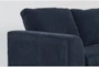 Canela II Midnight Blue 2 Piece Sofa & Chair Set - Detail