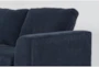 Canela II Midnight Blue 114" 2 Piece Sectional with Left Arm Facing Corner Chaise - Detail