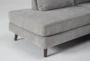 Canela II Dove 114" 2 Piece Sectional With Left Arm Facing Corner Chaise - Detail