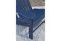 Verbena Blue Adirondack Chair - Detail