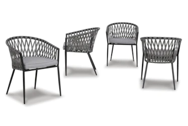 Palm Outdoor Dining Chairs Set Of 4