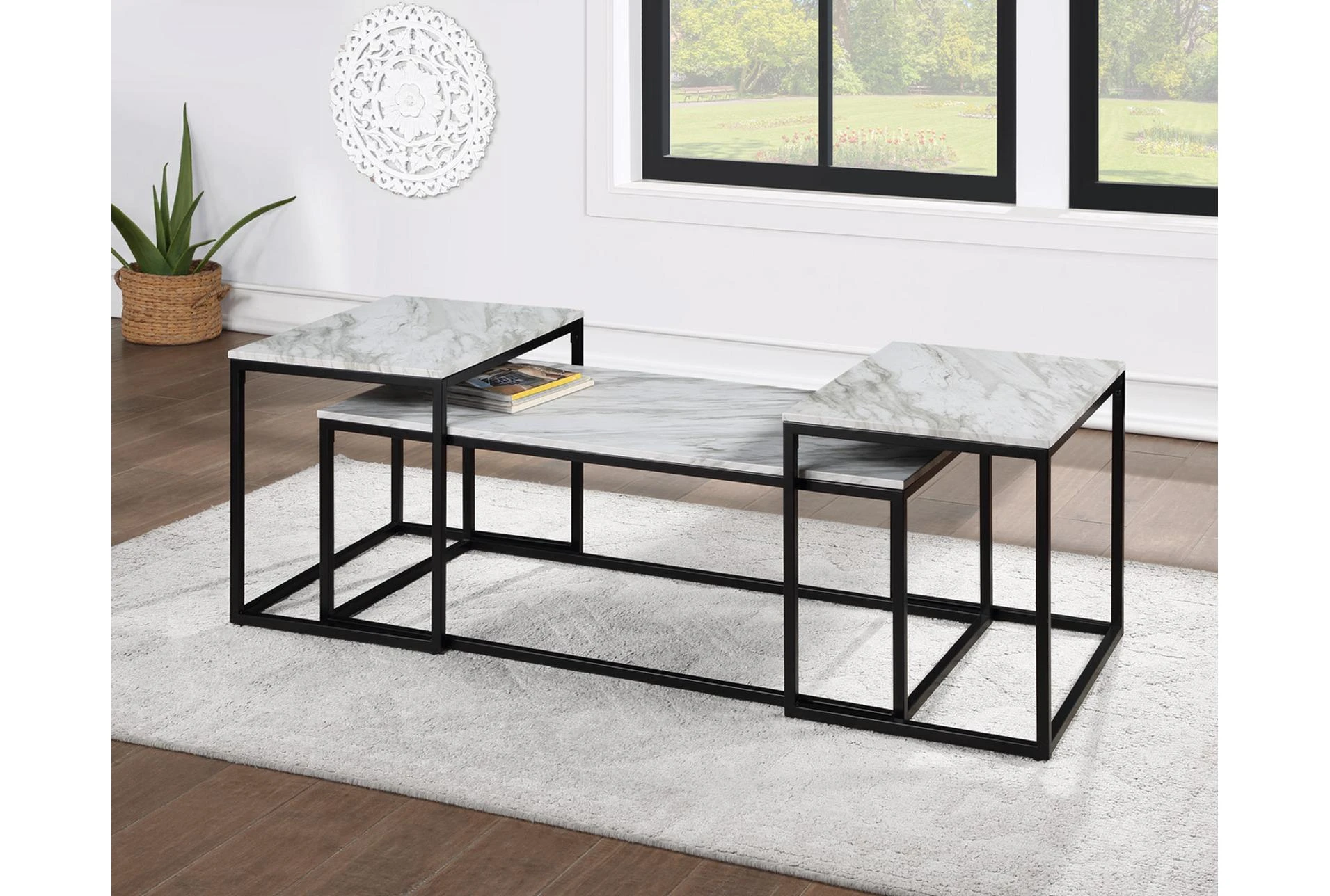 Lola 3 Piece Nesting Tables | Living Spaces