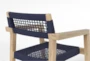Crew Navy Outdoor Dining Chairs Set Of 4 - Detail