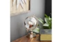 11 Inch Copper Aluminum Globe With Glass Globe - Room