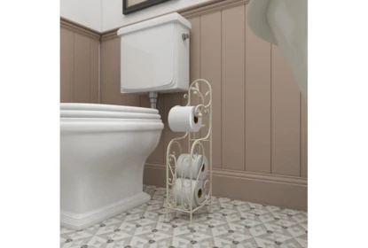 Metal Toilet Paper Holder 24 Inches High