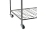 28X36 Gray Metal Industrial Storage Cart - Detail