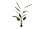 70 Inch Green Bird Of Paradise Artificial Tree With Black Plastic Pot - Material