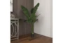 70 Inch Green Bird Of Paradise Artificial Tree With Black Plastic Pot - Room