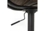Portofino Espresso Comfort Aluminum Outdoor Barstools Set Of 2 - Detail