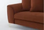 Teramo 91" Velvet Curved Sofa - Detail