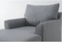 Jaylen Cement Chaise Lounge - Detail