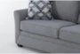 Jaylen Cement 2 Piece 74" Sofa & Chaise Set - Detail