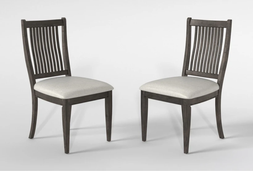 Valencia Dining Side Chair With Upholstered Seat Set Of 2 - 360