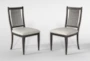 Valencia Dining Side Chair With Upholstered Seat Set Of 2 - Signature