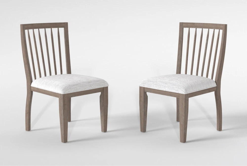 Luis Wood Back Dining Chair Set Of 2