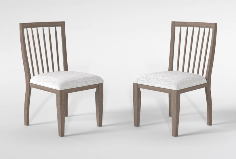 Luis Wood Back Dining Chair Set Of 2 - 360