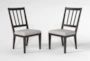 Gustav Dining Side Chair With Upholstered Seat Set Of 2 By Nate Berkus + Jeremiah Brent - Signature