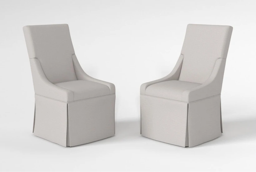 Gustav Upholstered Host Chair Set Of 2 By Nate Berkus + Jeremiah Brent - 360
