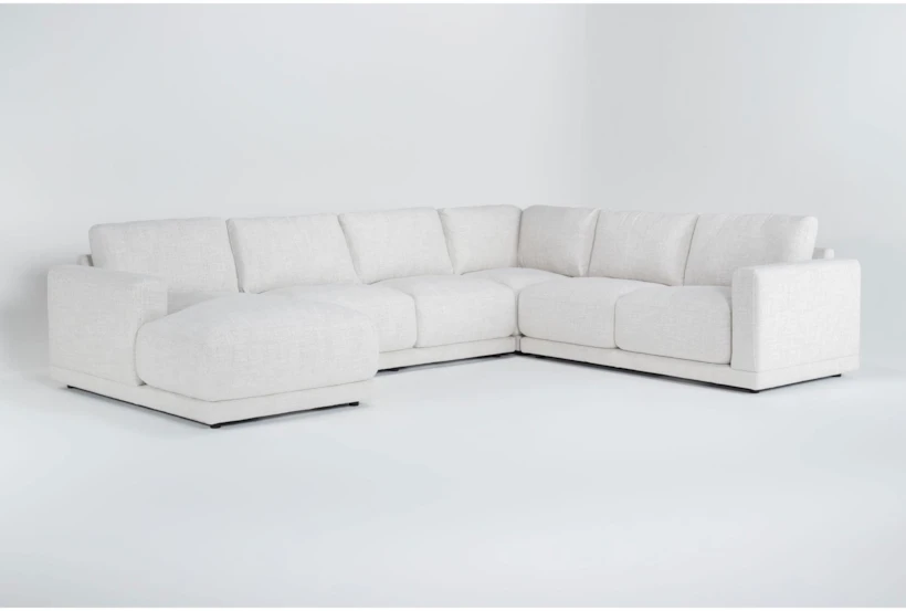 Dreanna 136" 4 Piece Sectional with Left Arm Facing Chaise - 360