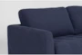 Ginger Denim Sofa, Loveseat, Chair & Ottoman Set - Detail