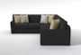 Prestige Foam II Chenille 2 Piece 129" Sectional With Right Arm Facing Sofa - Signature
