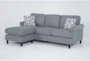 Emery Marine 84" Sofa with Reversible Chaise - Side