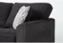 Shea Charcoal Sofa & Chair Set - Detail