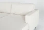 Calais Vanilla 112" 2 Piece Sectional with Right Arm Facing Chaise - Detail